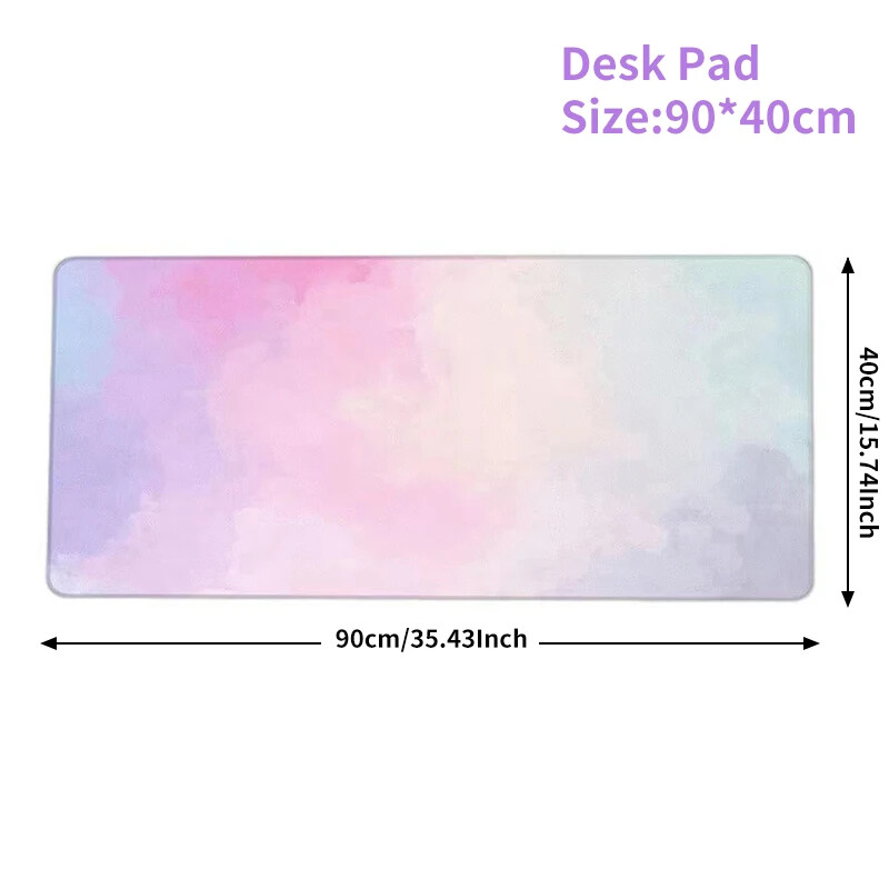 Cloud Keyboard Wrist Rest Mouse Pad Wrist Support Set with Ergonomic Memory Foam