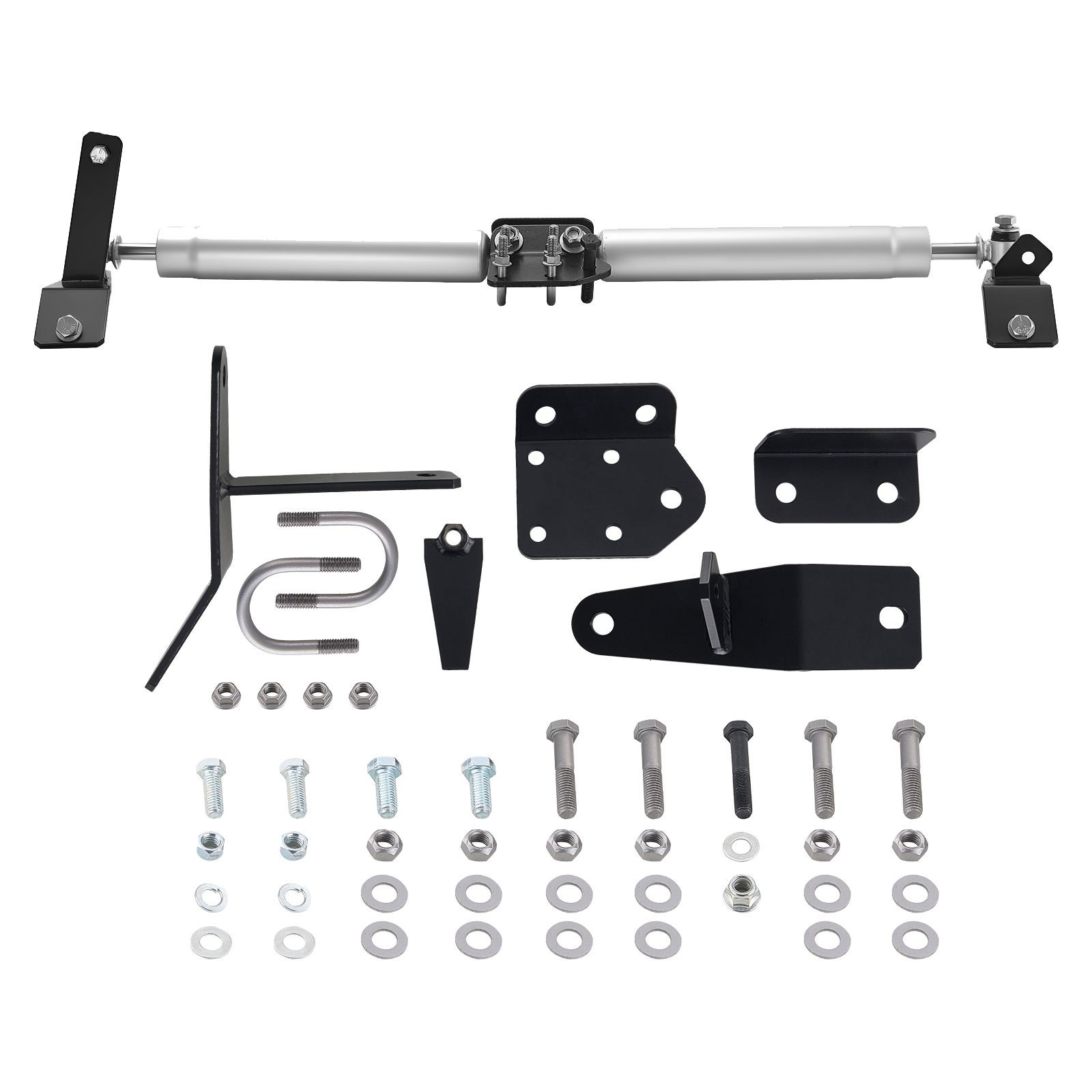 Dual Steering Stabilizer 2+in Lift Reduces Vibration