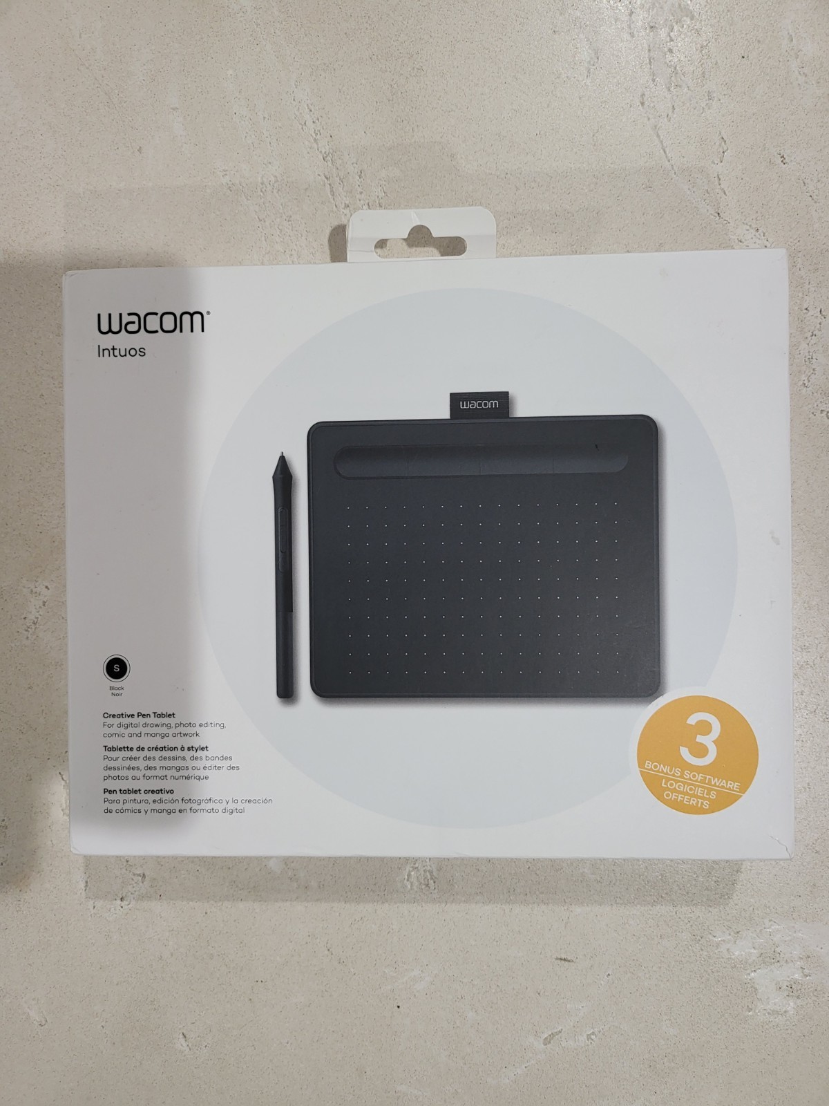 Wacom Intuos Creative Pen Tablet Small Black CTL-4100/K0-CX - Open box
