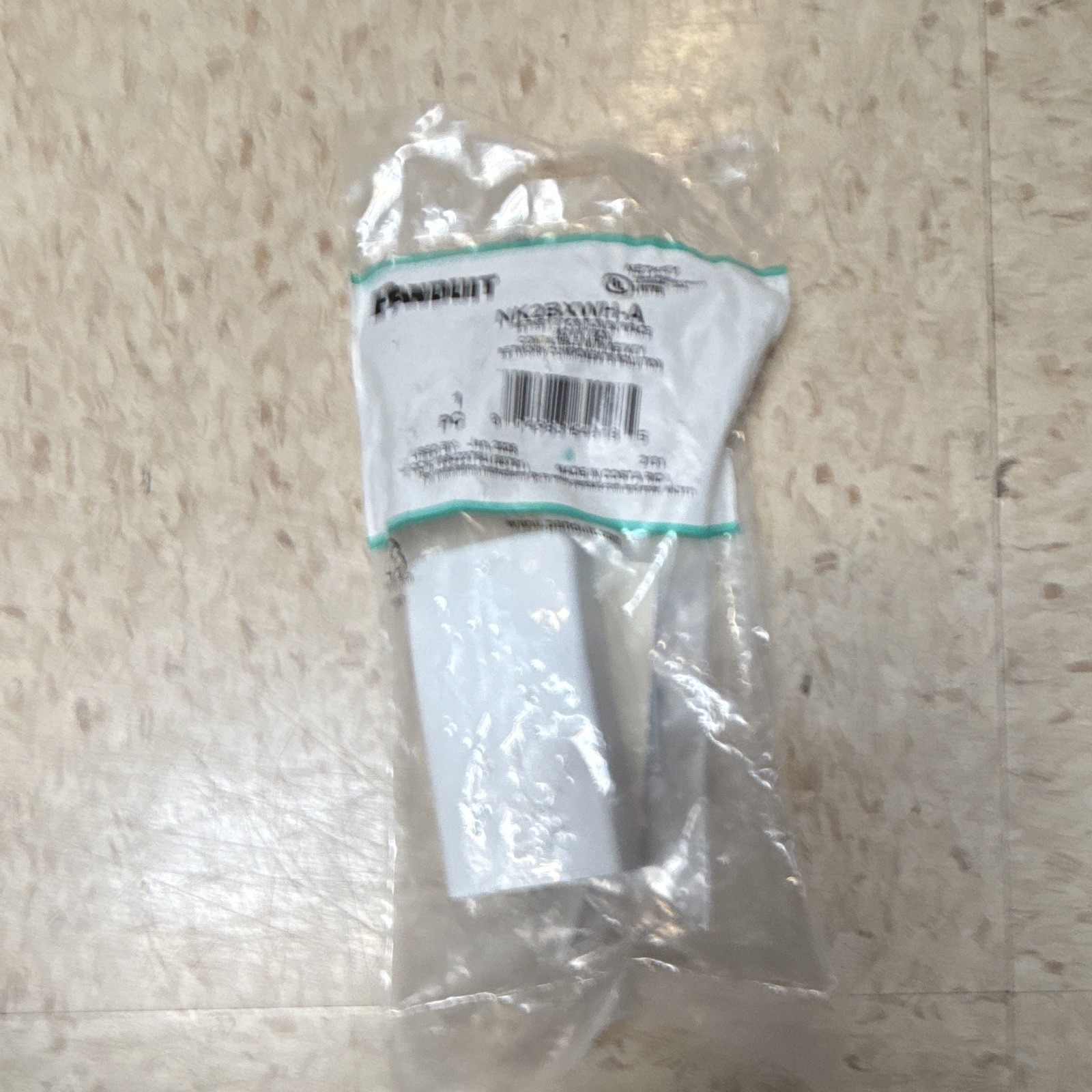 Lot of (14) Panduit NetKey NK2BXWH-A White RJ45 Ethernet Keystone 