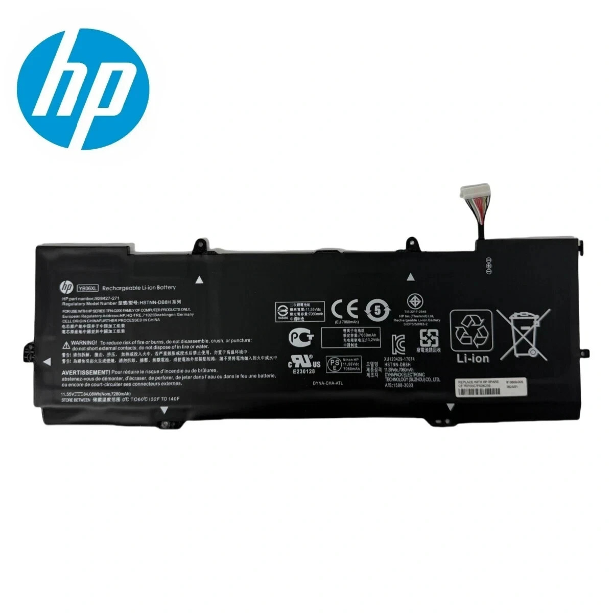 Genuine OEM YB06XL Battery For HP Spectre X360 Convertible 15-CH 15T-CH 15-CH000