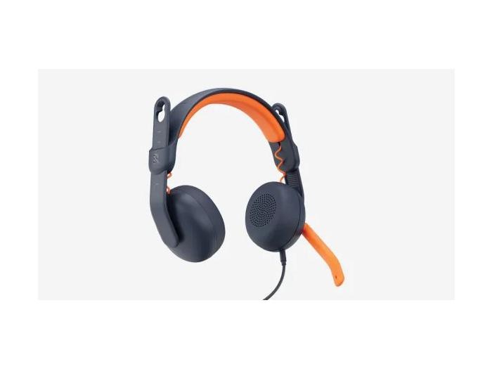 Logitech 981-001362 ZONE LEARN HEADSET-USB-A ON-EAR WITH ON-EAR CUSHIONS W/ 3YR