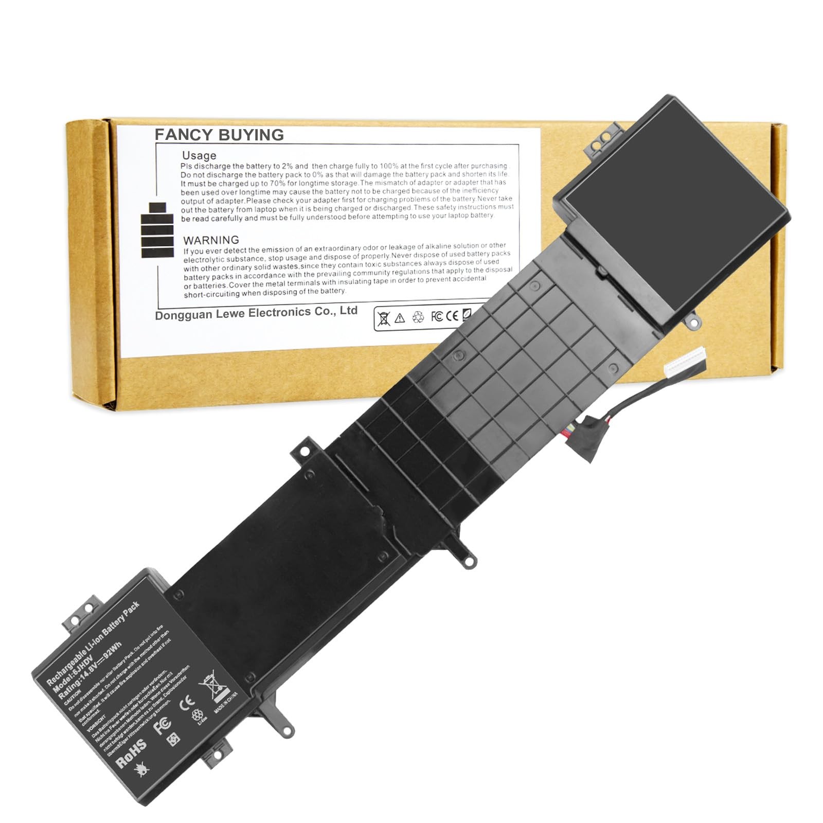 Fancy Buying 8-Cell 92WH 6JHDV Notebook Battery Dell Alienware 17 R3 P43F002 R2