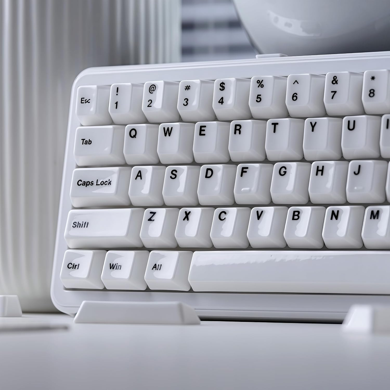 Real Ceramic Keycaps Set, Cherry Profile Keyboard Keycaps