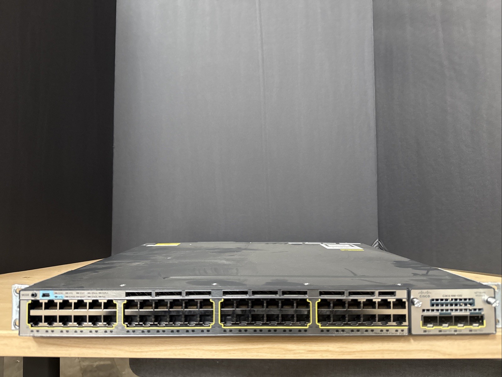 Cisco Anatel TNY-WS3750X-3560X 48-Port Switch | C3KX-PWR-7-15WAC Modules