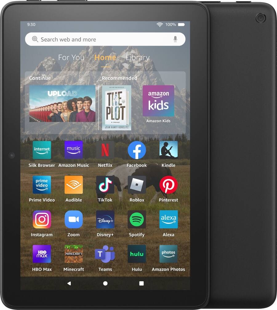 Amazon Fire HD 8 (2022) 8"" HD tablet with Wi-Fi 32 GB - Black B099Z8HLHT