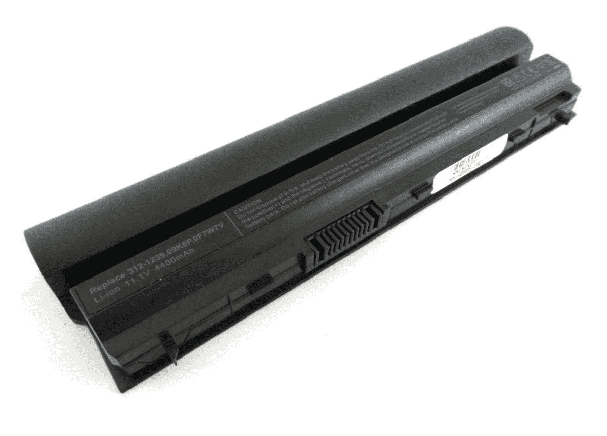Denaq 6-Cell 4400 mAh Li-Ion Battery for Select Dell Latitude Laptops (NM-9GXD5)