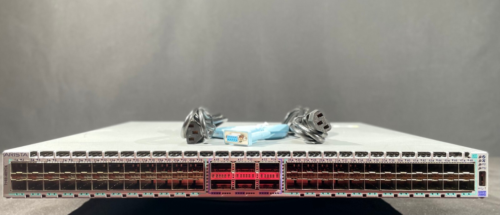 Arista DCS-7160-48YC6-R 48x 25GbE SFP28 6x 100GbE QSFP28 Switch - Fast Ship