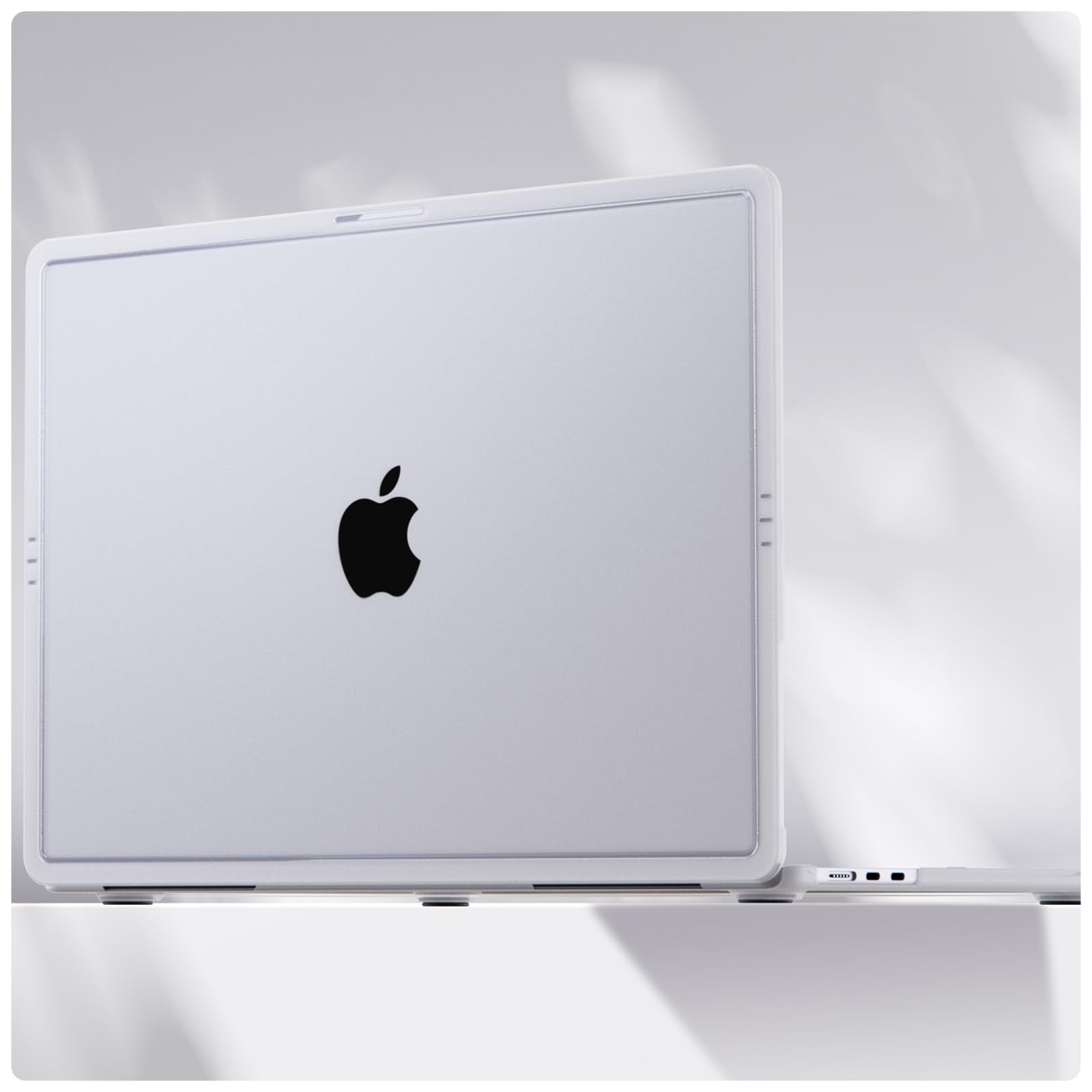 Soonjet CrackGuard For MacBook Air 15 Inch Case | M4 M3 M2 Matte Clear