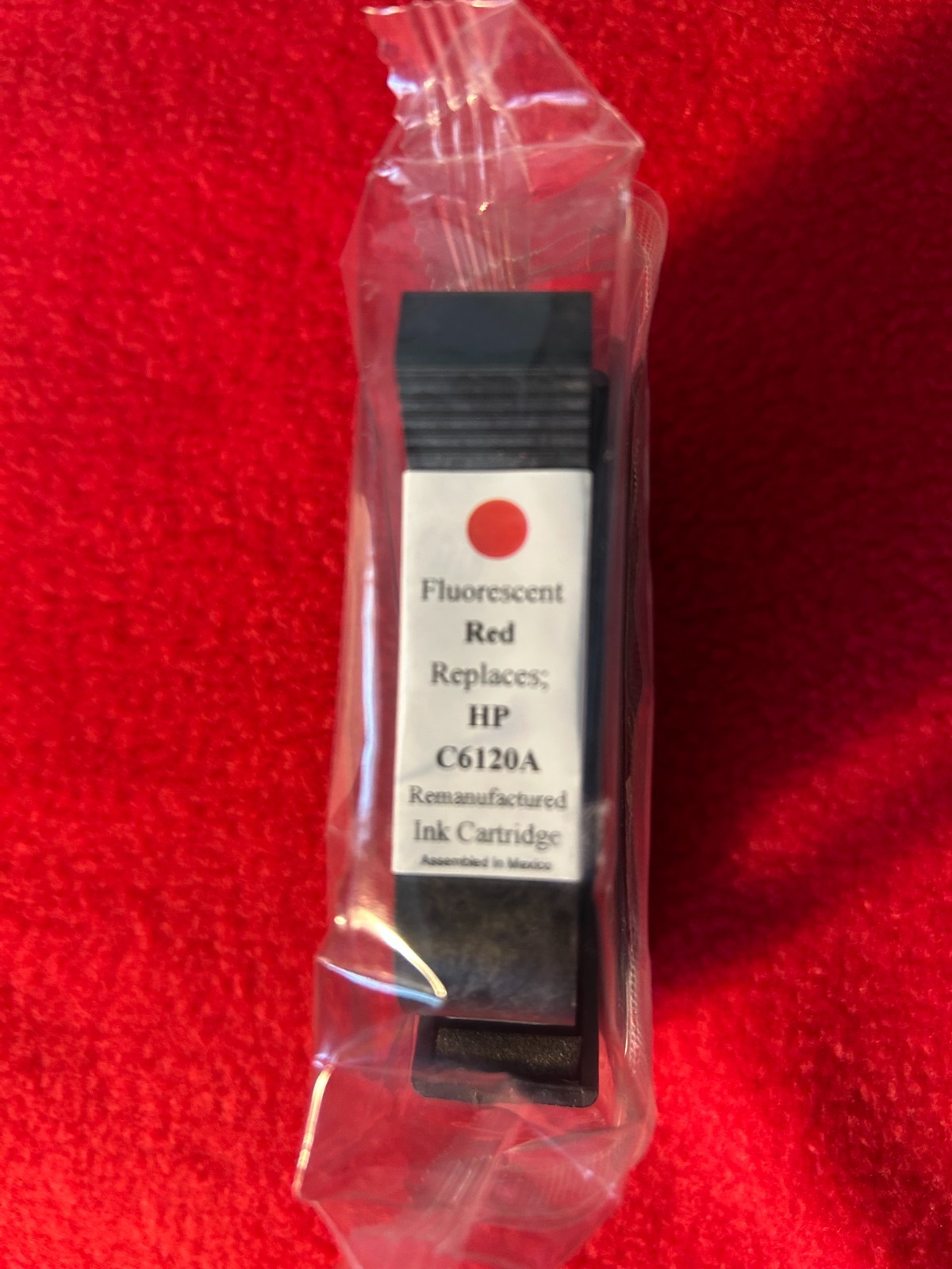 HP C6120A Compatible Fluorescent Red Ink Cartridge with  in US