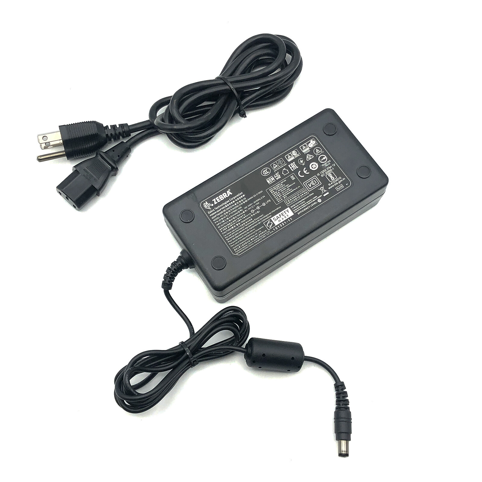 Original Zebra AC Adapter For P110i P110m P120i ID Card Printers Power Supply