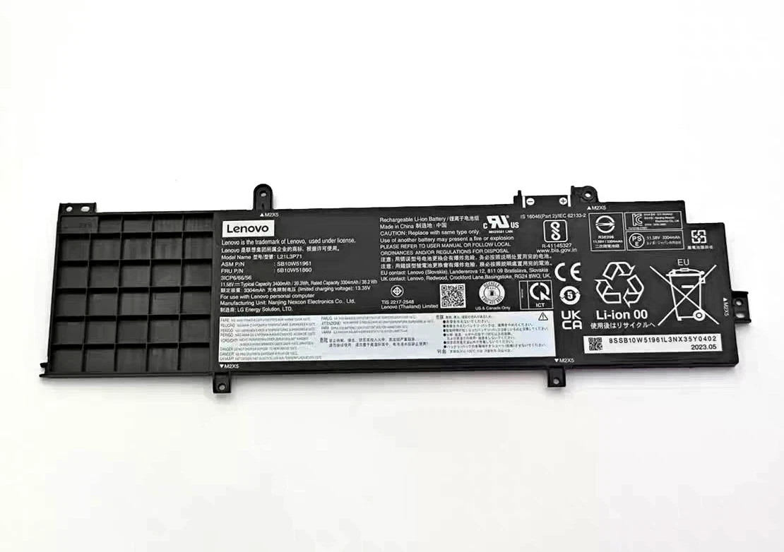 NEW OEM 39.3W L21L3P71 Battery For Lenovo Thinkpad T14 Gen 3 L21C3P71 5B10W51860