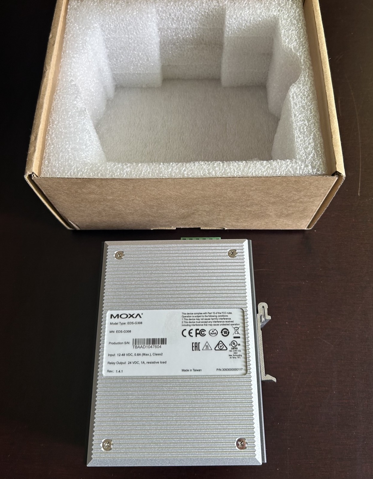 MOXA EDS-G308