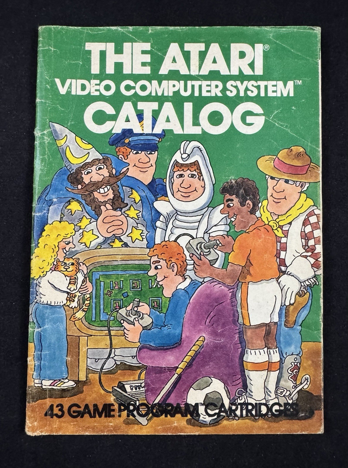 Vintage 1981 Atari Video Computer System Catalog - 43 Games - Made in USA