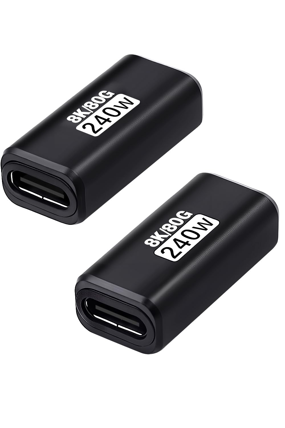 80Gbps USB C Female to Female Adapter (240W Fast Charging and 8K60Hz Video) U...