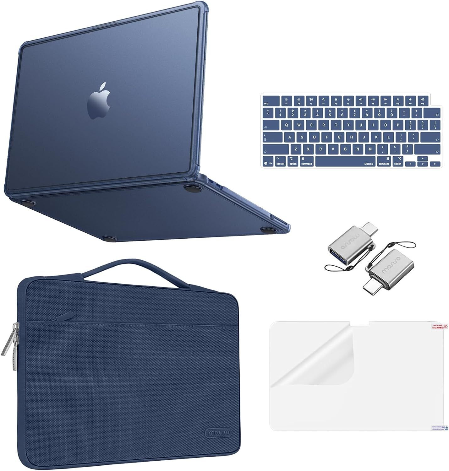 MacBook Neo Case 13 inch 2026 A3404 A18 Pro Chip | Matte Finish Hard Shell & Bag