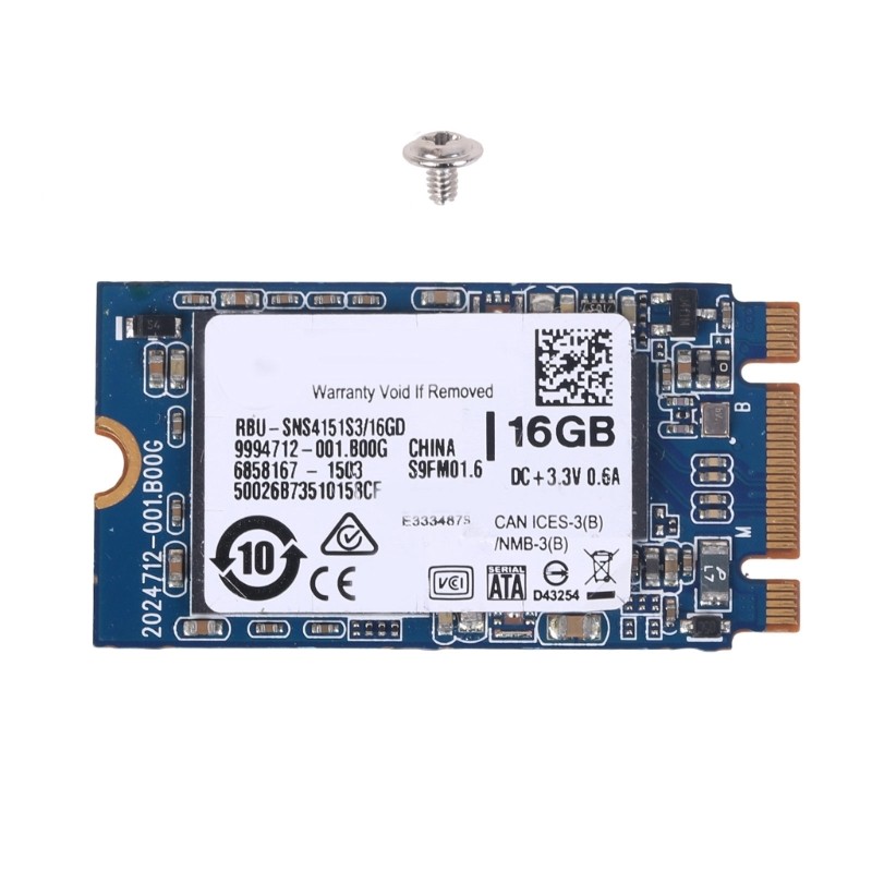 Efficiency 16GB M.2 2242 Metal Drive Reliable Storage Option Ensuring Durability