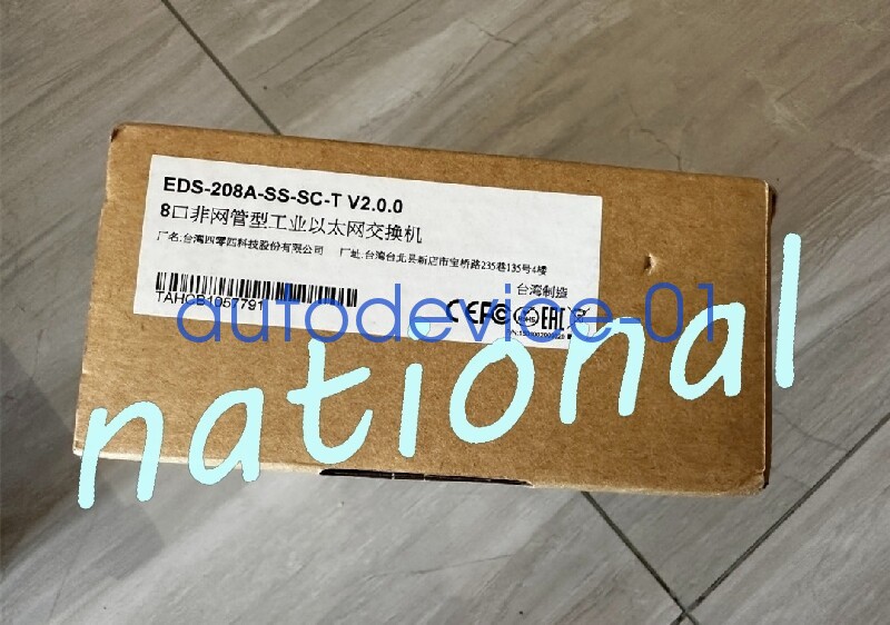 1 pcs EDS-208A-SS-SC-T New in box EDS-208A-SS-SC-T DHL/FedEx