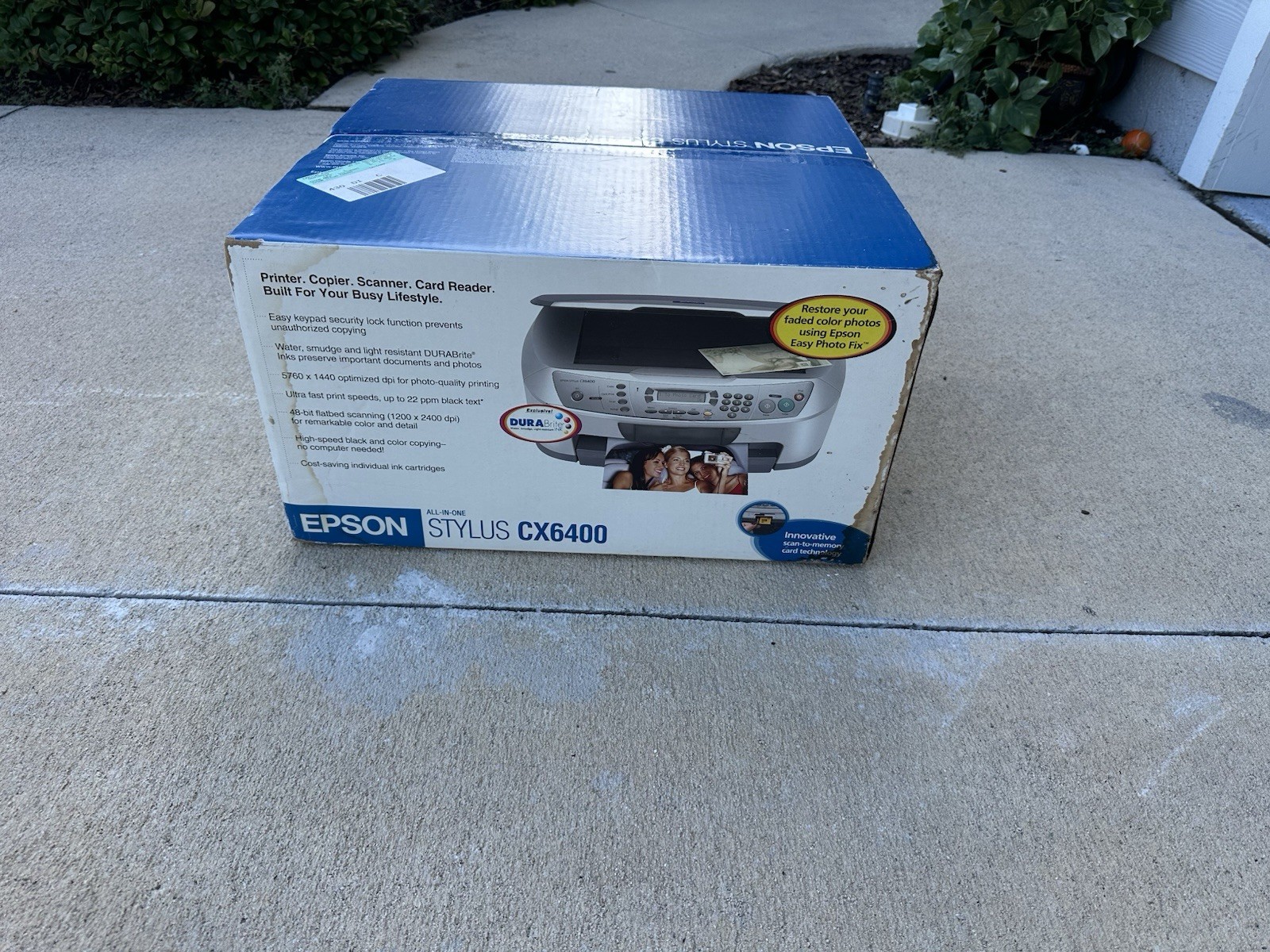 Epson Stylus CX4600 All-In-One Inkjet Printer