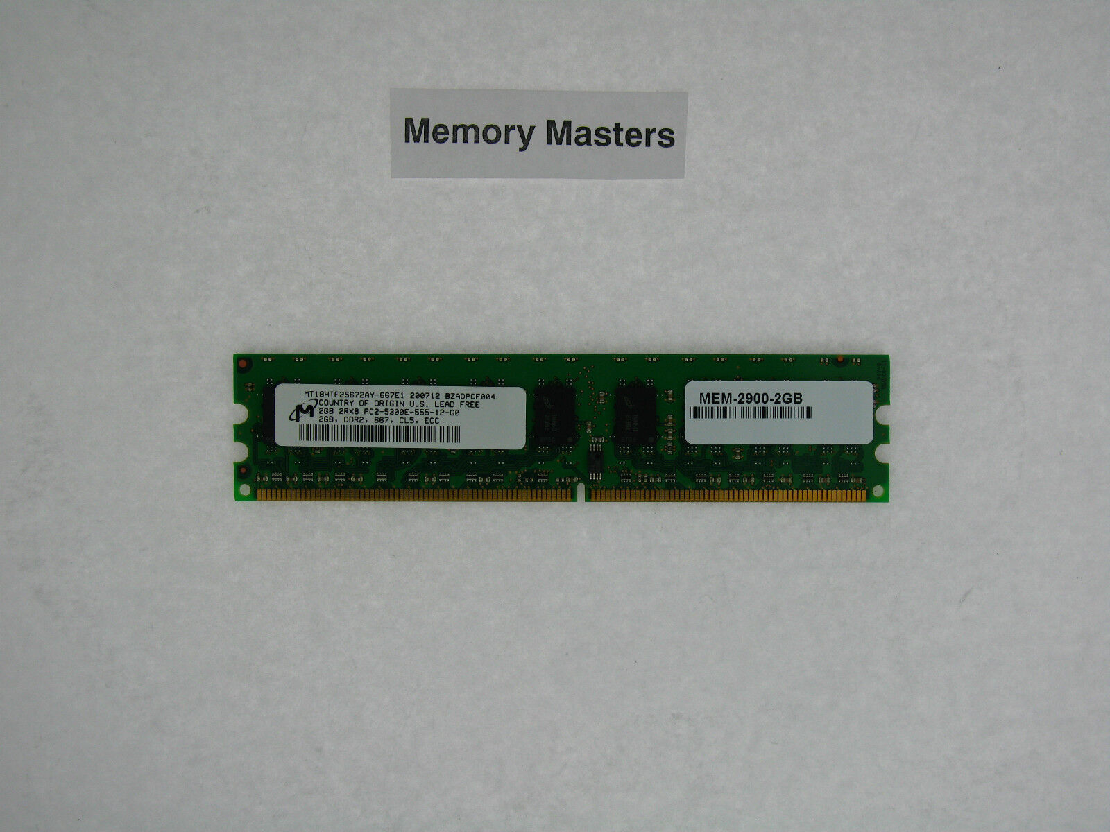MEM-2900-2GB 2GB Approved DRAM Memory for Cisco 2900