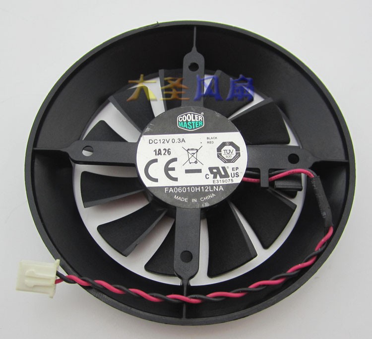 For NVIDIA GeForce GT 440 FA06010H12LNA Diameter 5.5cm Graphics Card Fan