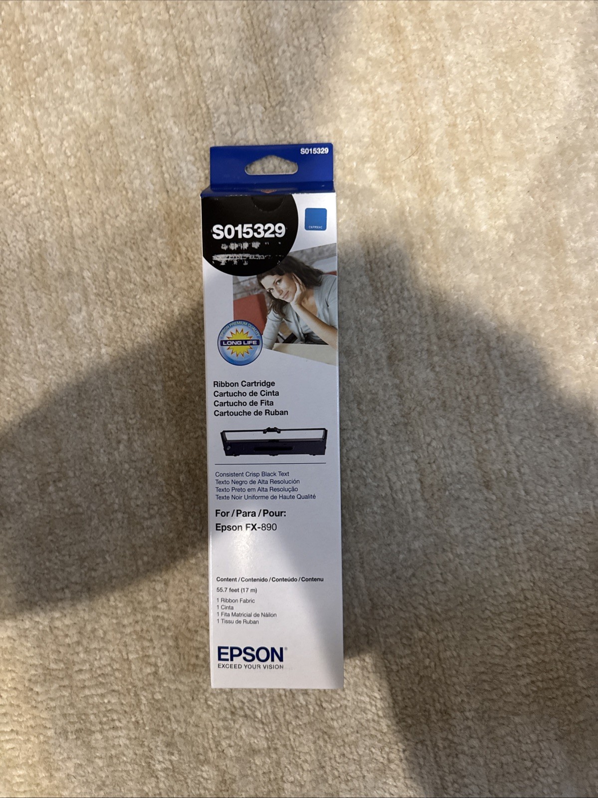 EPSON S015329 Fabric Ribbon Cartridge