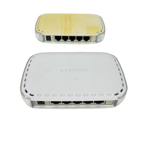 2 pcs Netgear FS605 v3 Fast Ethernet Unmaneged Switch 5 Port 10/100 Mbps