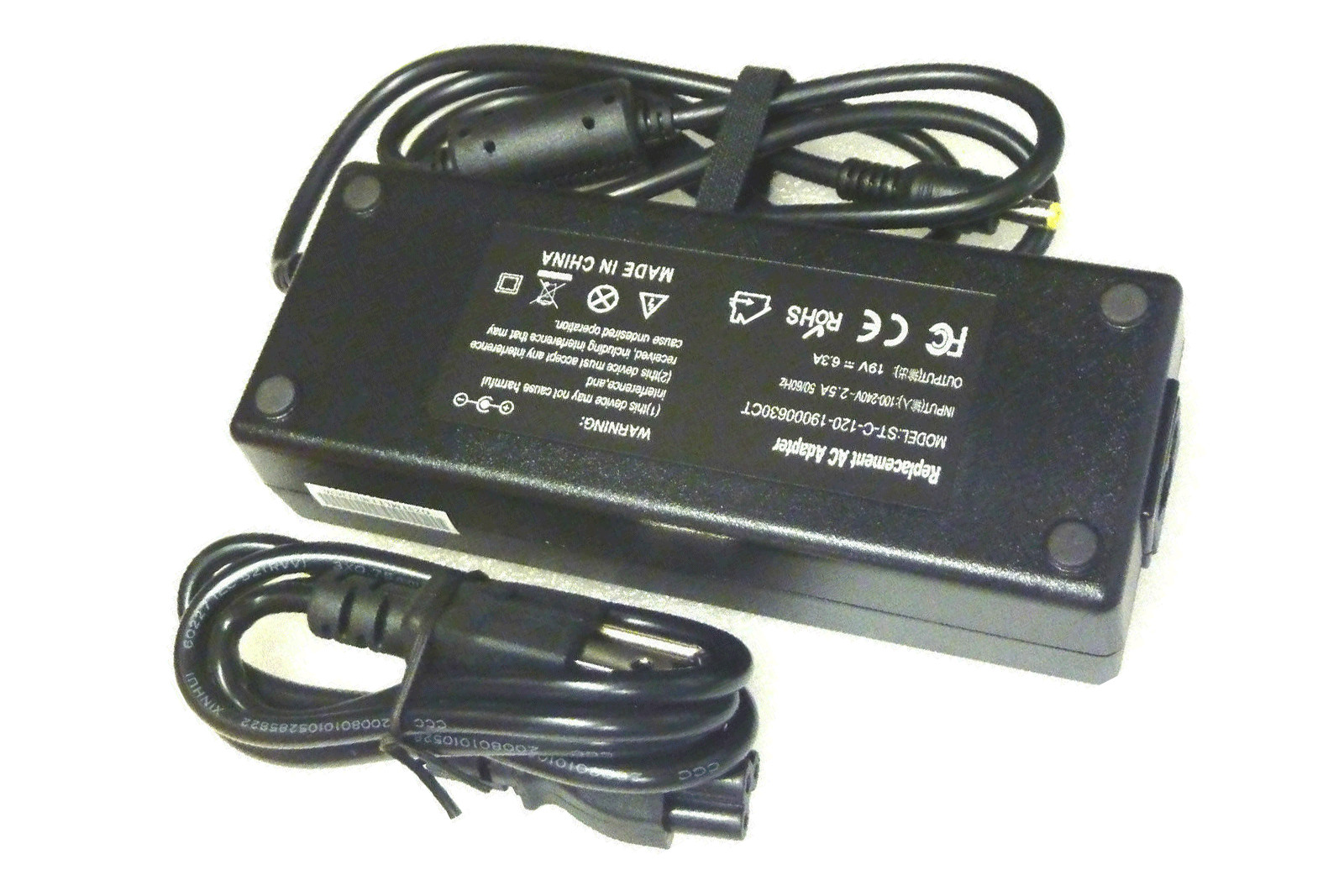AC Adapter Charger For Clevo N155RD1 N155RD Sager NP7255 NP7256 AC Power Cord