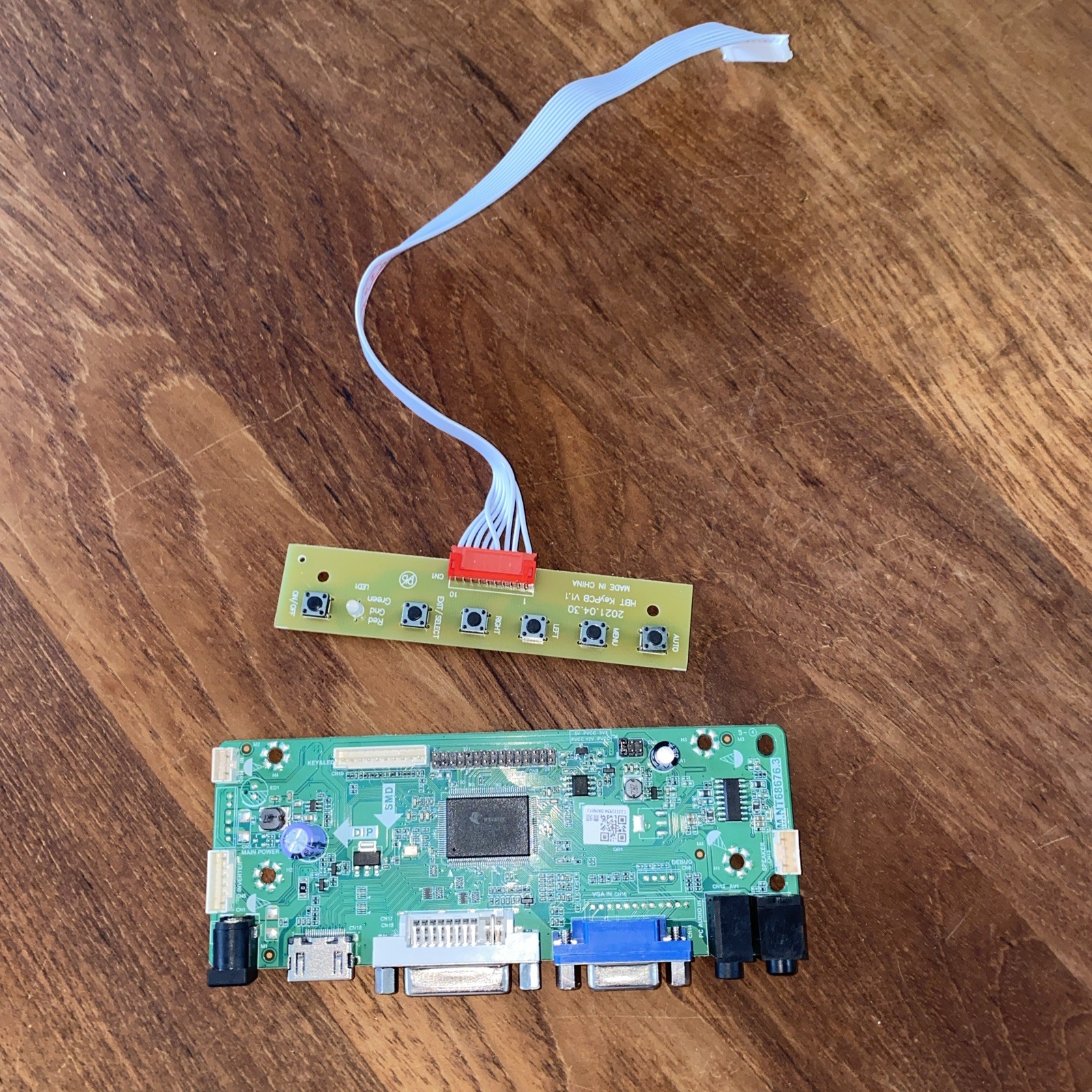 VSDISPLAY HD MI DVI VGA Audio LCD Controller Board Fit for 17inch 4:3 1280X960 D