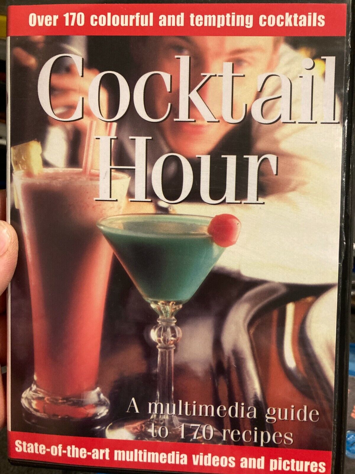 Cocktail Hour (1997) - A Multimedia Guide To 170 Recipes PC CD-ROM