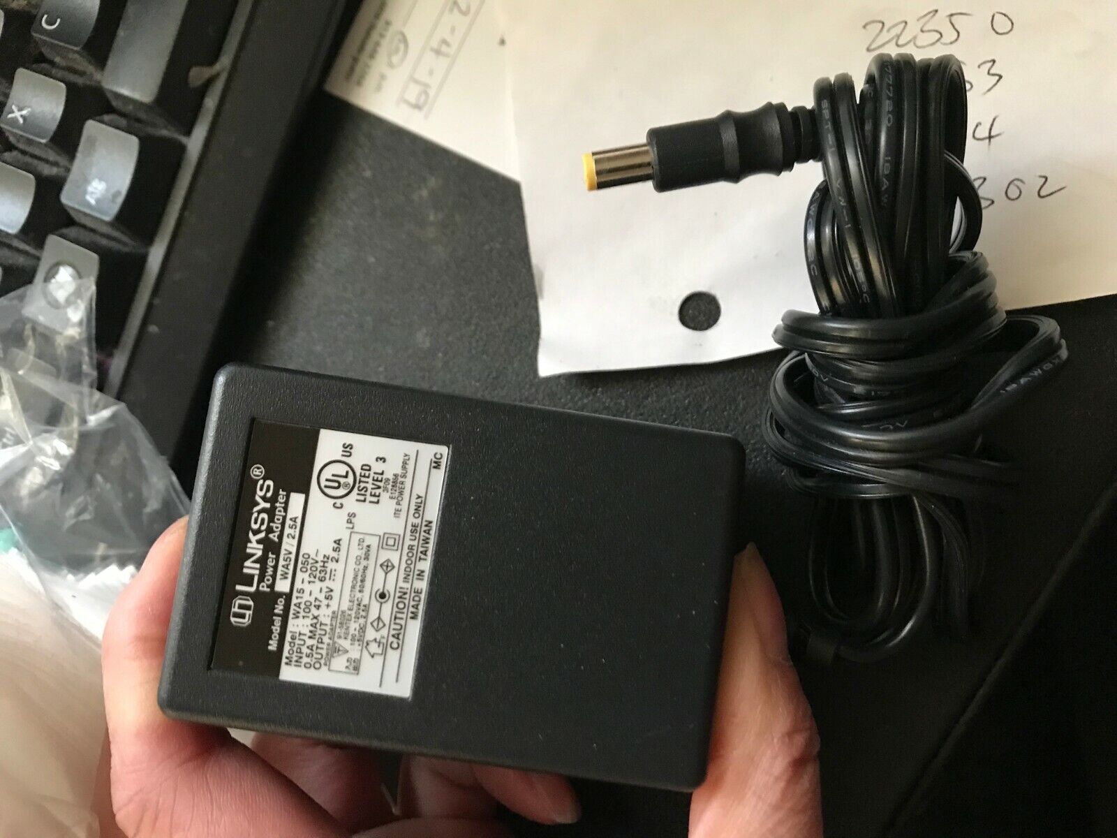 Original Linksys WA15-050 Wireless Router Modem Adapter 5V 2.5A Power Supply