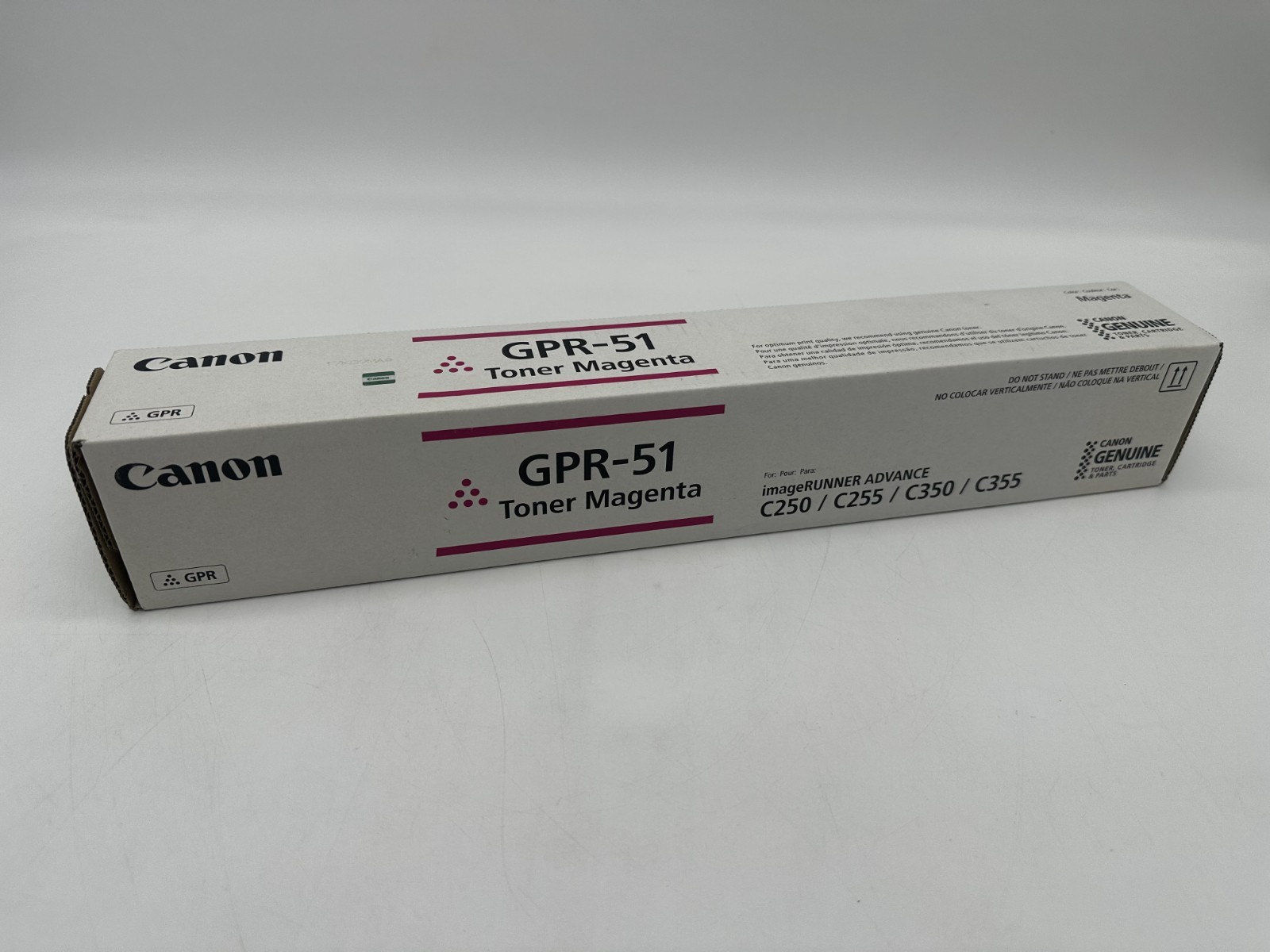 New Genuine Canon GPR-51 Magenta Toner ImageRunner Advance C250/C255 C350/C355
