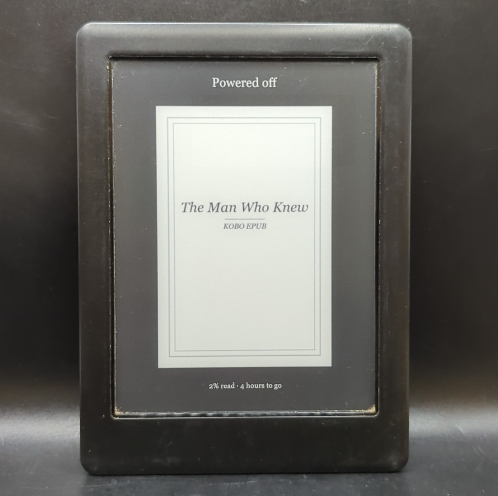 Kobo Glo HD N437 eReader eBook Touchscreen 4 GB Wi-Fi 6" Screen Black - Tested