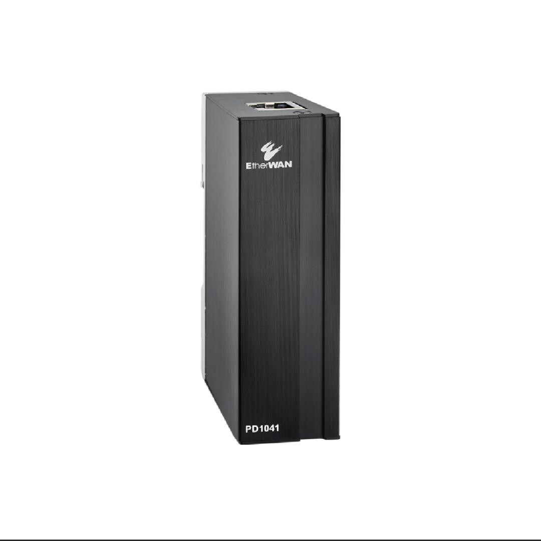 Etherwan PD1021 Rail Mount Hardened Surge Protection Device - BLACK
