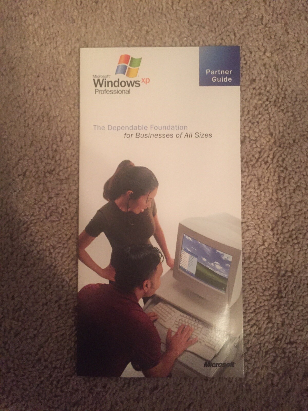microsoft windows XP Pro Partner Guide, The Dependable Foundation For Business..
