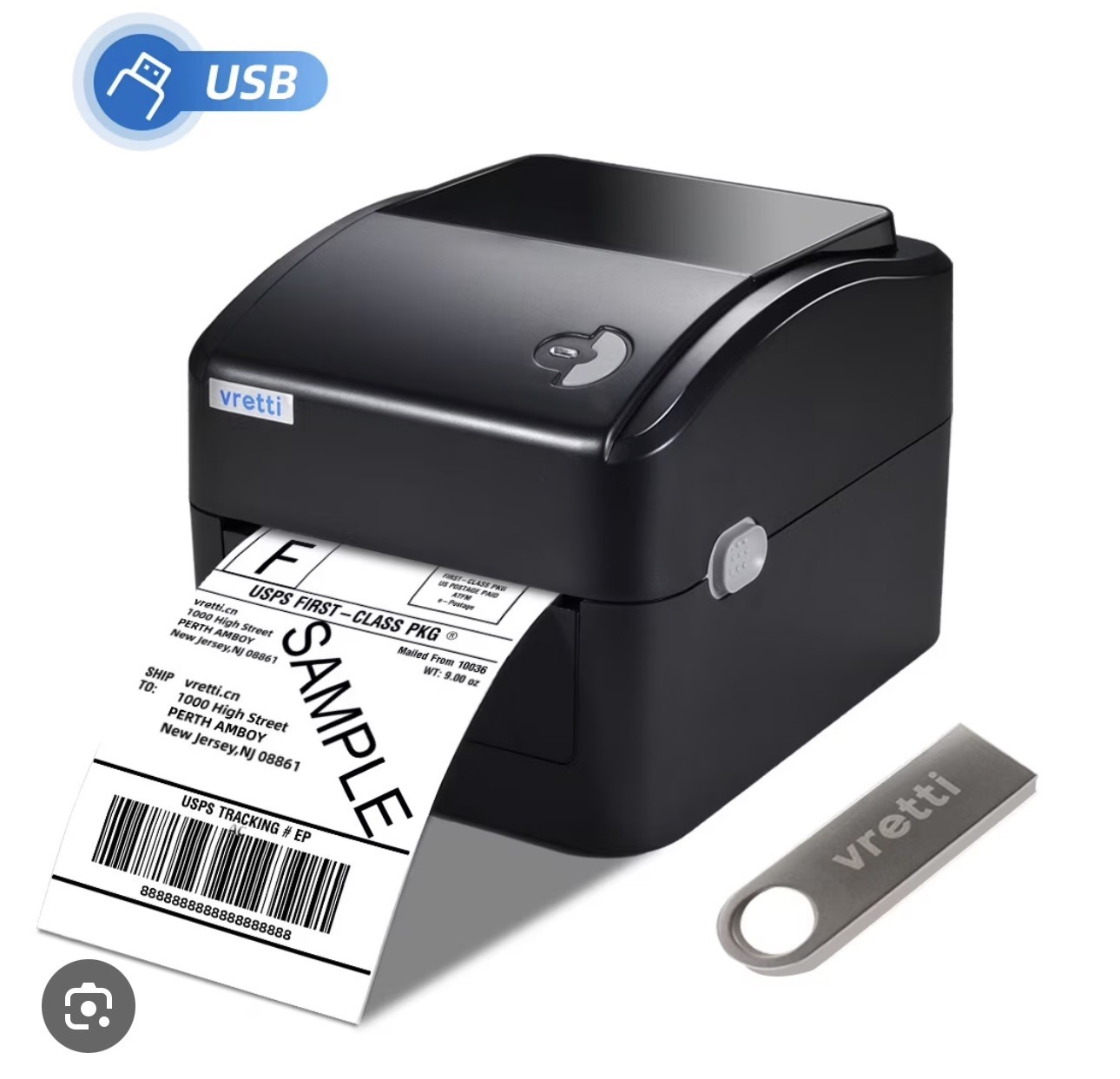VRETTI Thermal Shipping Label Printer Cheap Printer 4x6 USPS UPS FedEx eBay