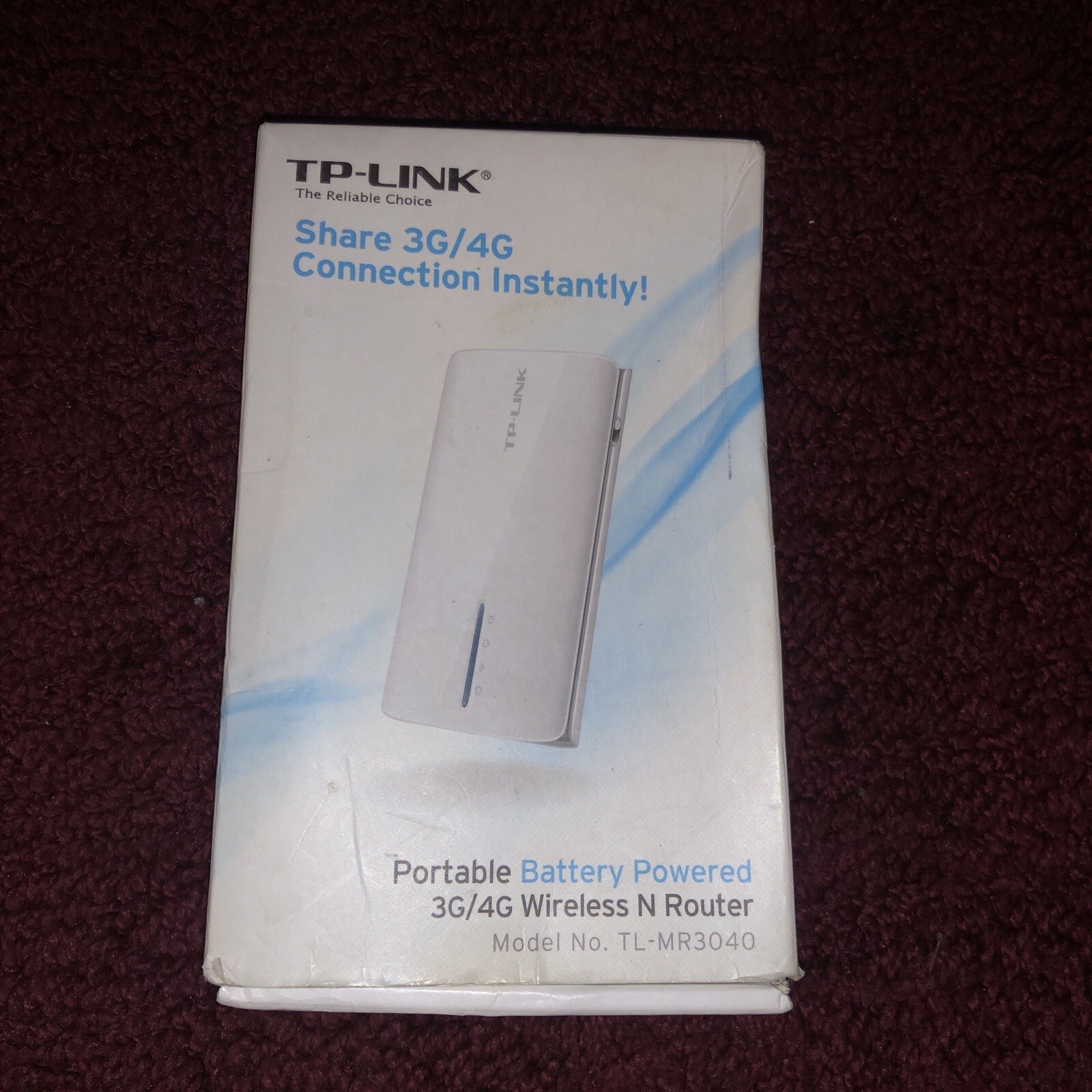 TP-LINK 3G/4G Wireless N150 Portable Router - AP/WISP (TL-MR3040)