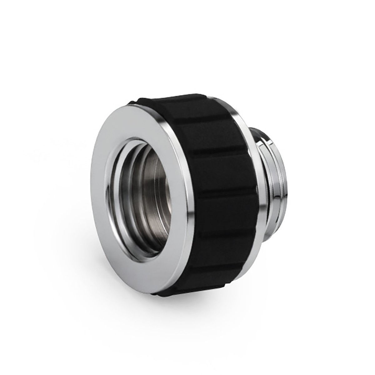 Alphacool Apex Grip Extension 10mm OT/IT G1/4" Fitting, Chrome