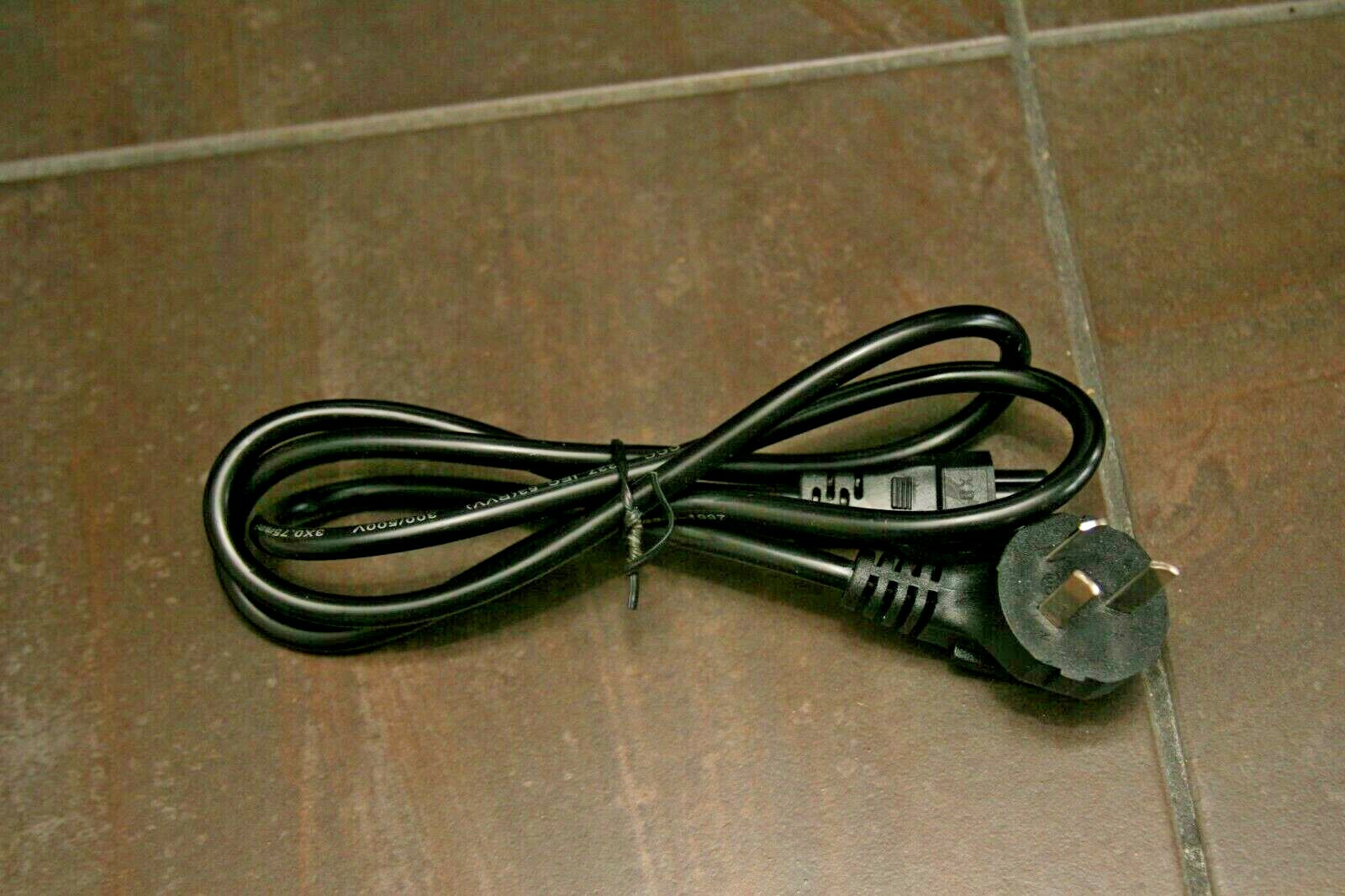 New 4FT Generic Mickey Mouse Clover Australia Outlet IEC Power Cord 10A 250V 