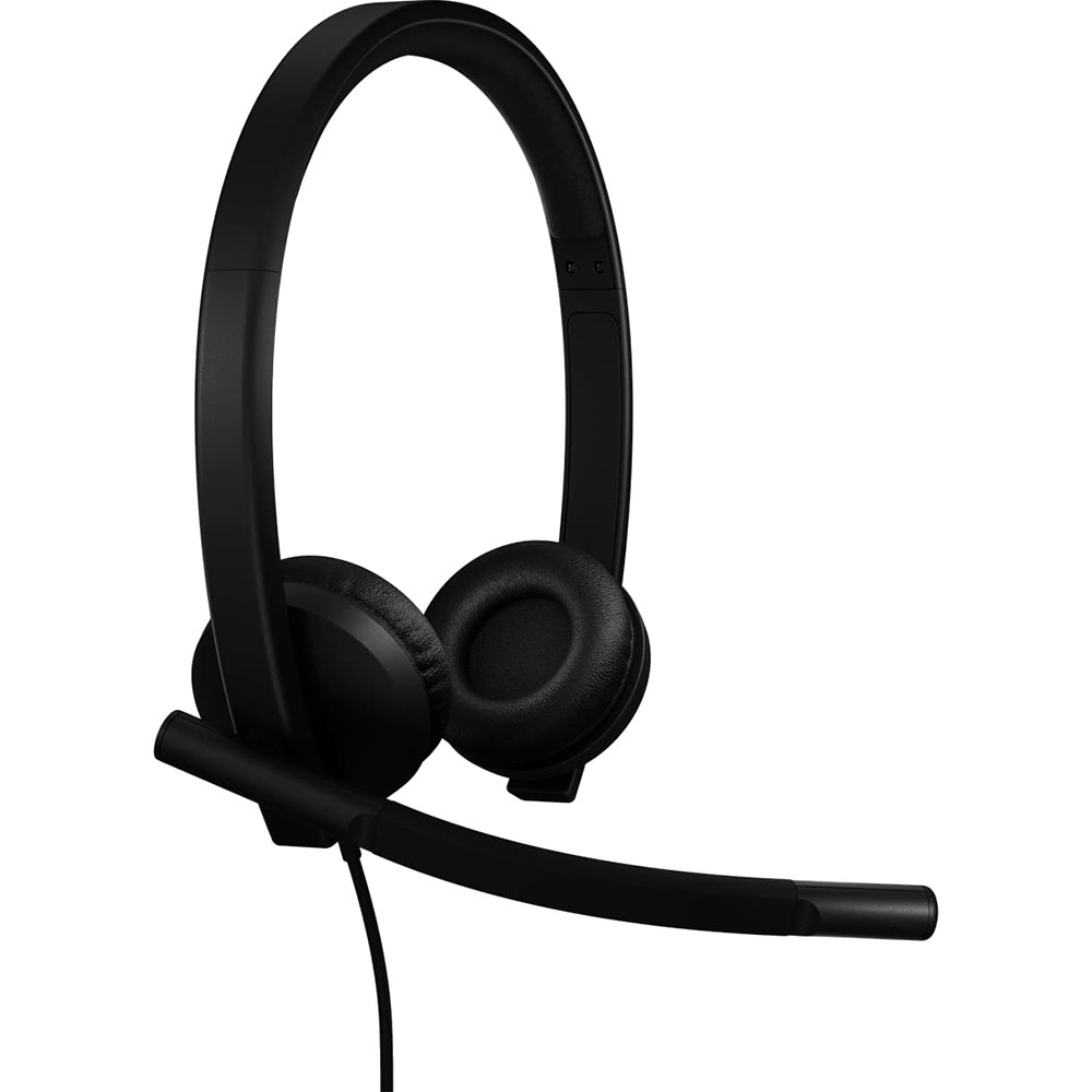 Logitech Core H570e USB-C Stereo Headset Teams Version in Black - 981-001429