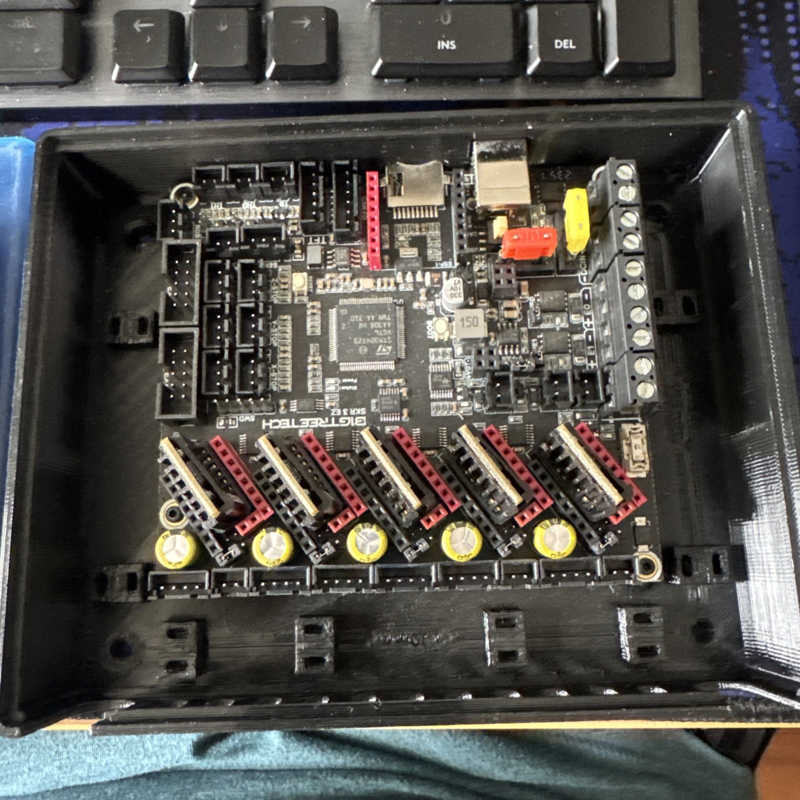 BIGTREETECH BTT SKR 3 EZ V1.0 Control Board Mainboard for 3D Printer with case
