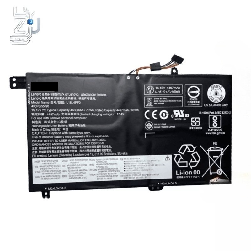 New 15.5V L18L4PF0 L18M4PF5 Battery For IdeaPad S540-15IWL S540-15IML