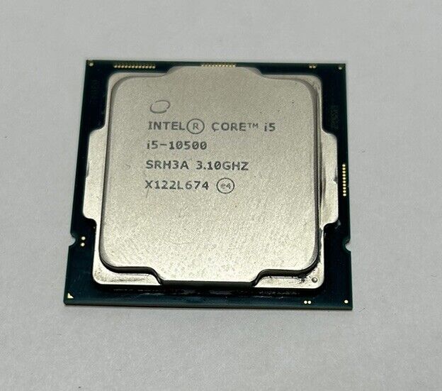 Intel Core i5-10500 3.10GHz Six-Core 12MB Cache Socket 1200 CPU Processor SRH3A