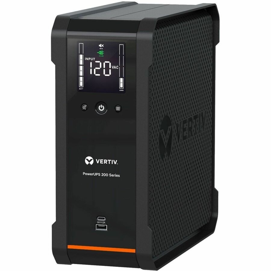 Vertiv PowerUPS 200 Standard Line Interactive PSA6-850LVT, 850VA/530W, AVR, USB