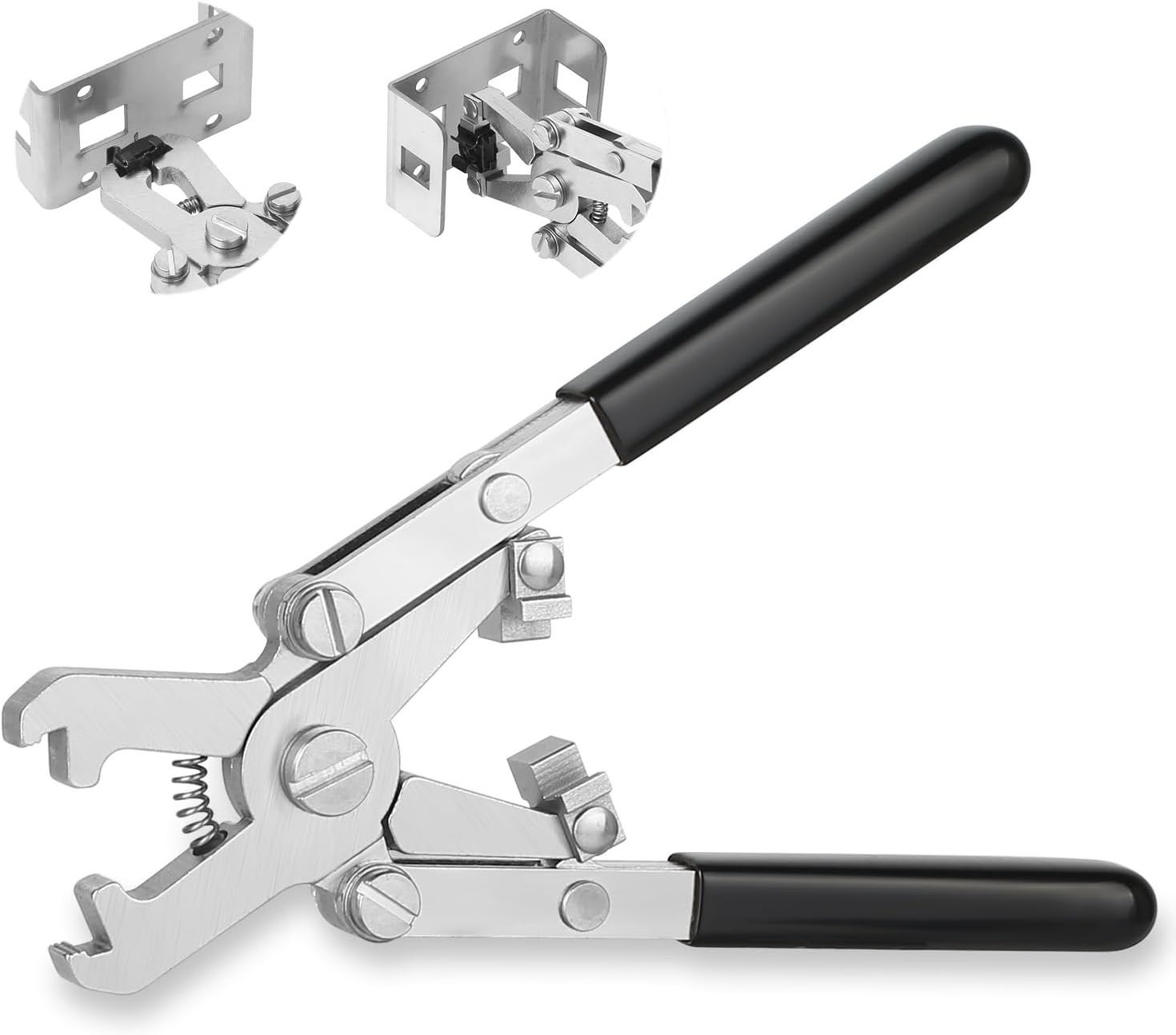 Rotable Cage Nut Tool, Cage Nut Insertion/Removal Tool on the Front, Side and To