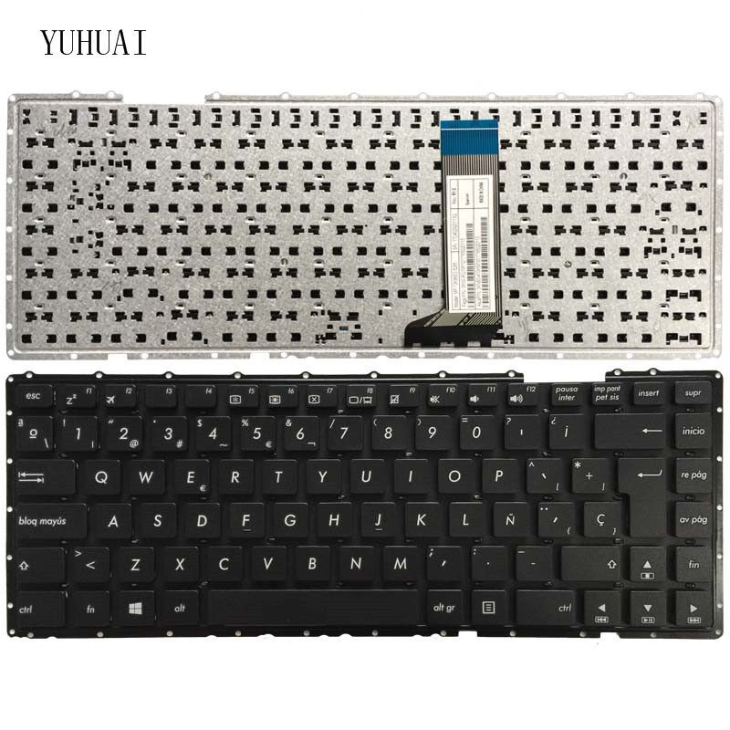 For Asus X453 X453M X453MA X453S X453SA Laptop Latin Spanish Keyboard Teclado
