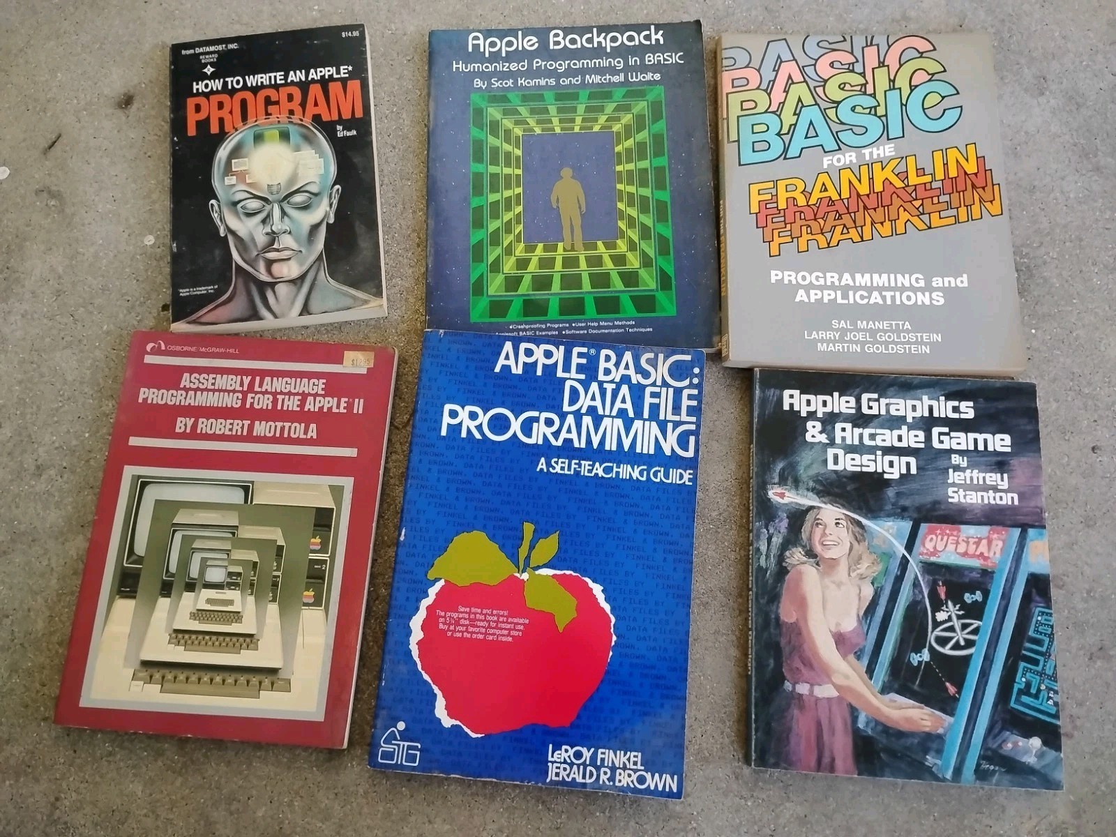 VINTAGE COMPUTER MANUALS BOOKS  Program Writing APPLE 