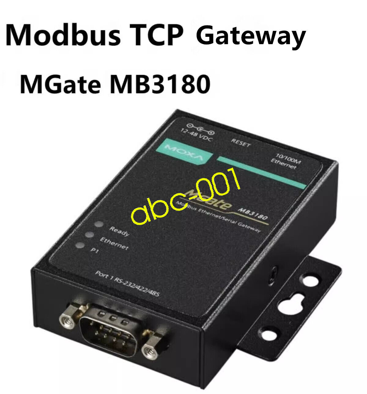 1pcs MOXA MGate MB3180 1-port Standard Gateway MODBUS Gateway DHL/FedEx