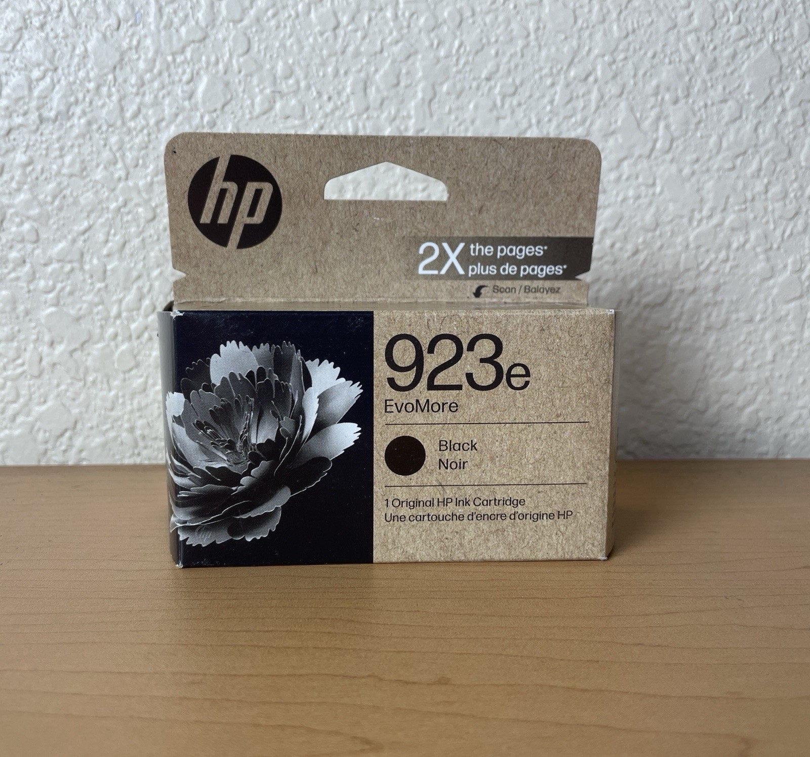 Authentic HP 923e EvoMore Ink Cartridge - Black Expires Apr-2028 Brand New