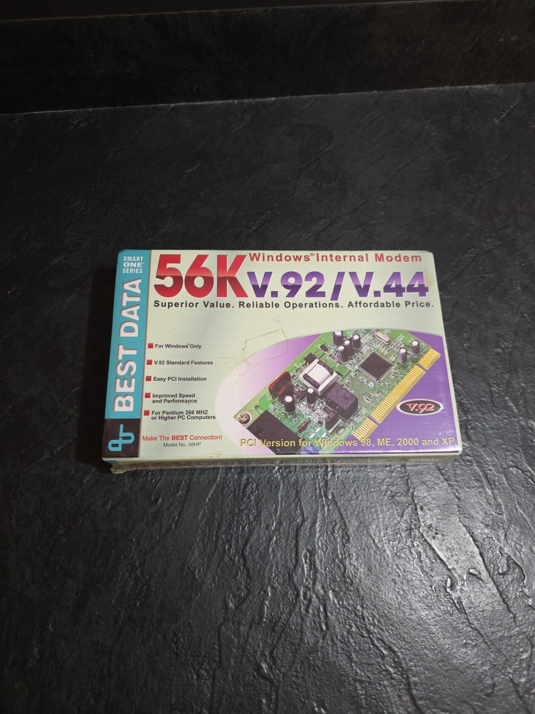 Best Data Windows Only V.92 Internal Modem 56K Model# 56HP New 9366/9364